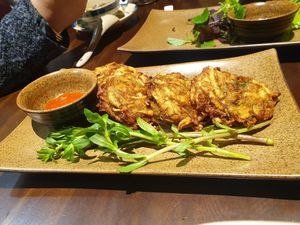 Mushroom pies at Oneness Chay in Hanoi