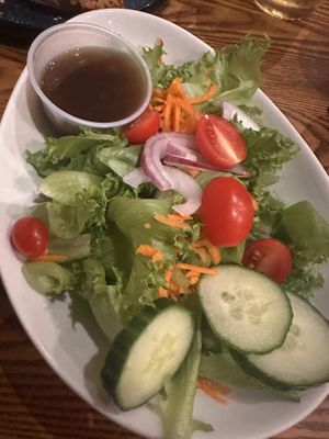 Side salad + maple balsamic dressing   at Newcastle Publick House in Newcastle