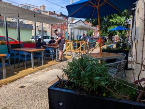 Outdoor seating at Loco Pez - Fishtown at Loco Pez - Fishtown in Philadelphia