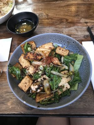 lemongrass and chilli tofu so delicious $25  at Saigon Kingdom - Beach St in Queenstown