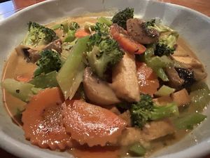 Coconut milk curry   at Saigon Kingdom - Beach St in Queenstown