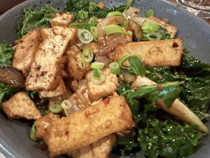 Lemongrass and chilli tofu   at Saigon Kingdom - Beach St in Queenstown