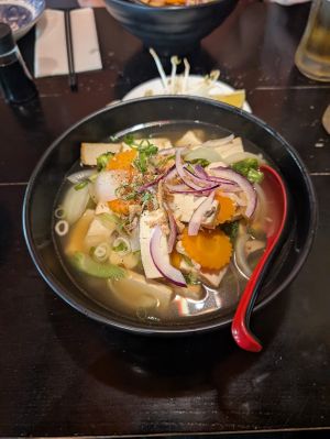 Noodle soup at Saigon Kingdom - Beach St in Queenstown