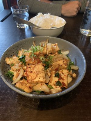 Lemongrass and Chilli Tofu at Saigon Kingdom - Beach St in Queenstown