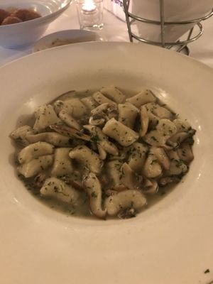 Gnocchi with all the mushrooms at Terramia Ristorante in Boston