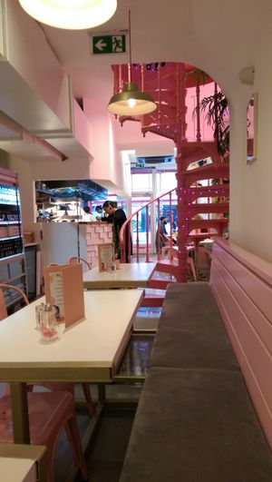 Inside at Kalifornia Kitchen in London