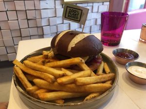 Classic Burger  at Kalifornia Kitchen in London