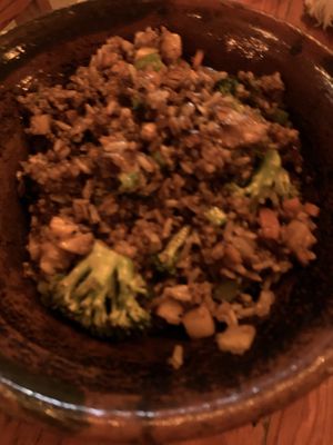 Rice bowl  at Piyoli in Puerto Escondido