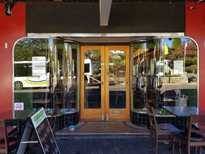 Exterior at Embassy Vegetarian Cafe in Katoomba