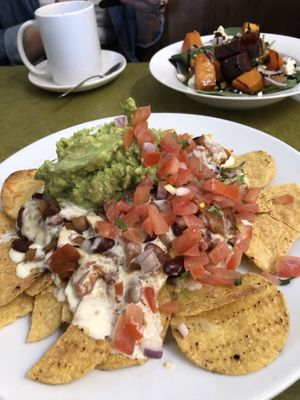 Nachos at Embassy Vegetarian Cafe in Katoomba
