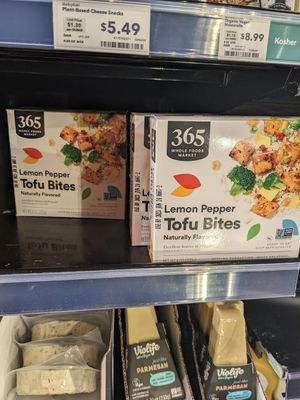 House brand vegan tofu at Whole Foods Market in Tempe