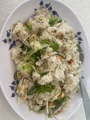 Vegan fried rice   at VietBowl in Guam