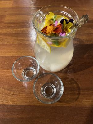 Lychee & Lemon Soju at Drunken Vegan - 드렁큰비건 in Seoul