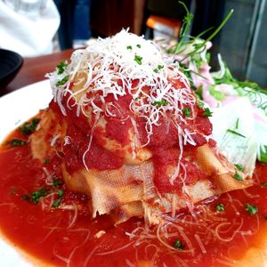 lasagne at Drunken Vegan - 드렁큰비건 in Seoul
