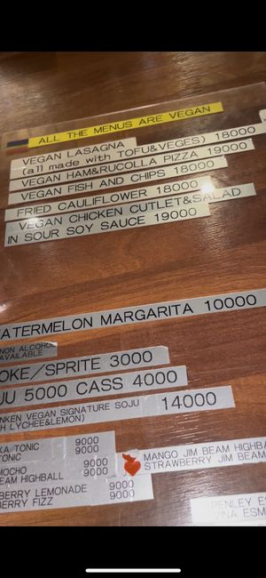   at Drunken Vegan - 드렁큰비건 in Seoul