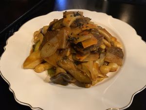 Pork belly at Drunken Vegan - 드렁큰비건 in Seoul