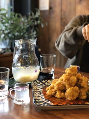 콜리플라워 튀기ㅁ at Drunken Vegan - 드렁큰비건 in Seoul