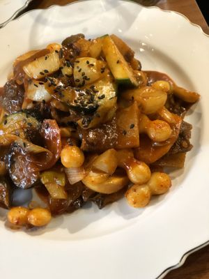 삼겹ㅊㅐ at Drunken Vegan - 드렁큰비건 in Seoul