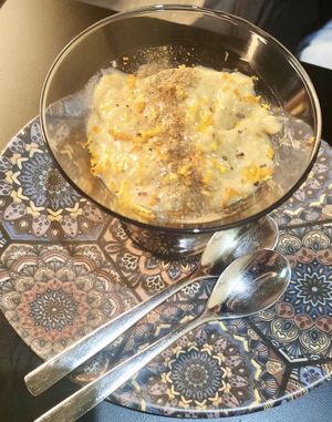 Natillas at Purpura Project in Alicante