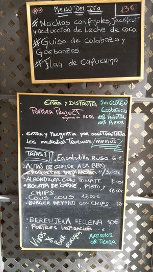 Carte at Purpura Project in Alicante