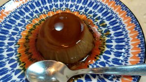 Dessert at Purpura Project in Alicante