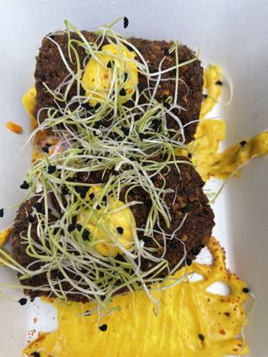 Croquetas de champignon  at Purpura Project in Alicante