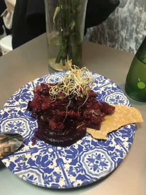 I think it was some kind of tapas at Purpura Project in Alicante