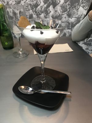 dessert  at Purpura Project in Alicante