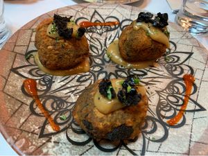 Croquetas “impresionantes” at Purpura Project in Alicante