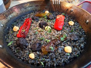 Arroz negro. Increíble. at Purpura Project in Alicante