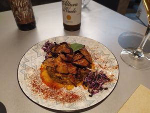 Tartar de arroz at Purpura Project in Alicante