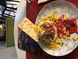 Russian salad at Purpura Project in Alicante