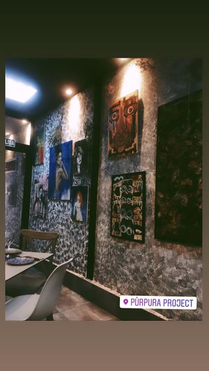 Artwork at Purpura Project in Alicante