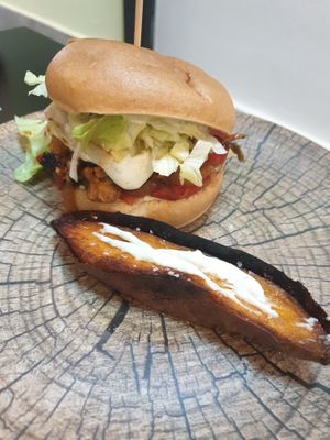 Bocadillo de "carne" at Purpura Project in Alicante