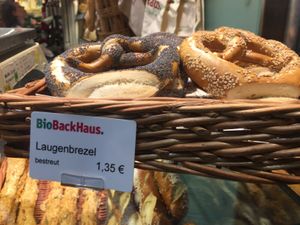 Pretzels are normally vegan by default  at Vitalia Reformhaus - Friedrichstrasse in Berlin