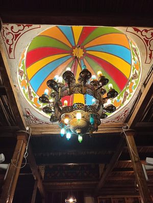 Lamp at Sofra in Luxor