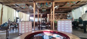 Upstairs room. Very nicely decorated at Sofra in Luxor