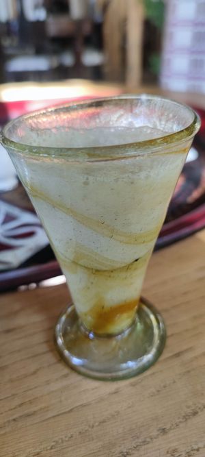 Banana juice. at Sofra in Luxor