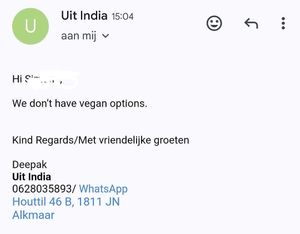  at Uit India in Alkmaar