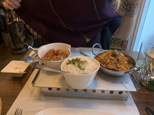 Our meals at Uit India in Alkmaar