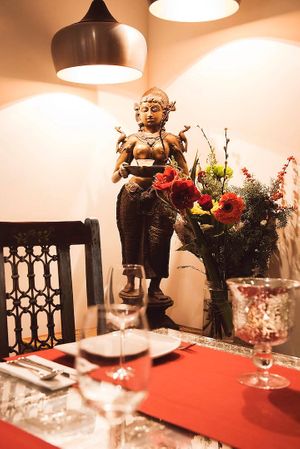 Our VIP table at Uit India in Alkmaar