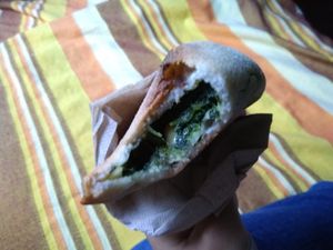 The inside, 3,50euros at Senza Pensieri in Rome