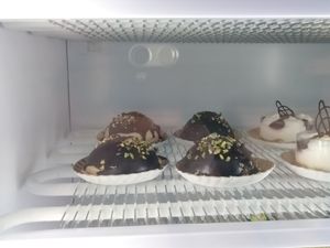 Vegan individual cake for 4,50euros at Senza Pensieri in Rome