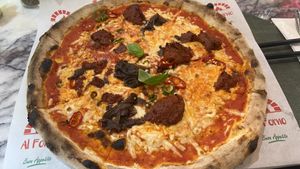   at Al Forno in Brighton