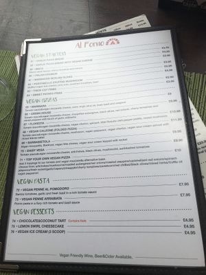 So many options! at Al Forno in Brighton