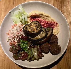 Mezze boul at SACRO in Buenos Aires