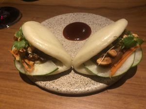 bao buns at SACRO in Buenos Aires