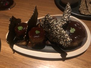 gratin eggplant at SACRO in Buenos Aires