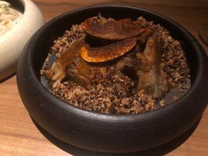 roasted kimchi at SACRO in Buenos Aires