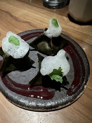 Dumplings  at SACRO in Buenos Aires